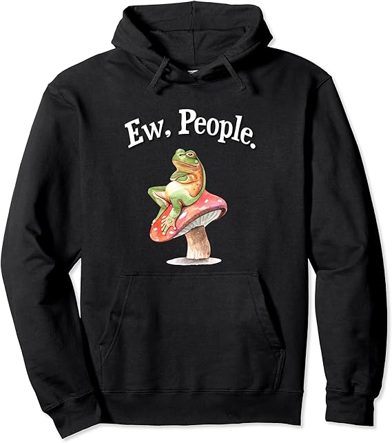 Frog Pullover Hoodie Amazon.co.uk Fashion
